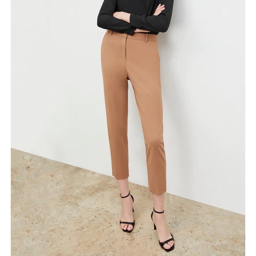 NWT MM LAFLEUR Mejia 3.0 Pant Washable Wool Twill Camel 14